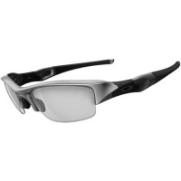 Oakley Flak Jacket Adult Asian Fit Sport Casual Sunglasses/Eyewear - Color: Silver/Titanium Clear, Size: One Size Fits All Oakley Flak Jacket Adult Asian Fit Sport Casual Sunglasses/Eyewear - Color: Silver/Titanium Clear, Size: One Size Fits All