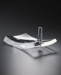Store your treasured rings, necklaces and earrings with this unique jewelry holder designed by David Tisdale for Nambé. Clear, substantial crystal and an asymmetrical shape combine for modern sensibility. Store your treasured rings, necklaces and earrings with this unique jewelry holder designed by David Tisdale for Nambé. Clear, substantial crystal and an asymmetrical shape combine for modern sensibility.