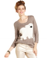 American Rag jumps on the intarsia train with this super-fun graphic sweater (and brings our dream of owning a polar bear closer to reality!) American Rag jumps on the intarsia train with this super-fun graphic sweater (and brings our dream of owning a polar bear closer to reality!)