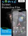 Ionic Screen Protector Film Matte (Anti-Glare) for Motorola Droid Razr HD Droid Razr MAXX HD (AT&T, T-Mobile, Sprint, Verizon) (3-pack)