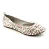 Roxy Lizzie Flats Shoes Gray Womens