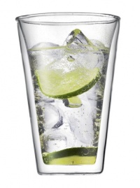 Bodum Canteen Double-Wall Cooler/Beer Glasses, Set of 2 Bodum Canteen Double-Wall Cooler/Beer Glasses, Set of 2