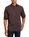 Van Heusen Men's Wrinkle Free Stripe Shirt