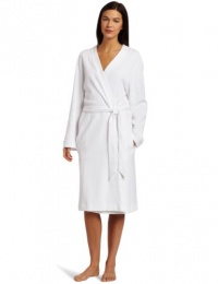 Hanro Women's Short Waffle Bath Robe