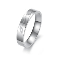 MiniBlue Kiss Ring Female Rings Size 5 US MiniBlue Kiss Ring Female Rings Size 5 US