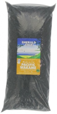 Emerald Cove Silver Grade Ready-to-Use Pacific Wakame (Dried Seaweed), 35-Ounce Bag