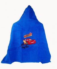 Disney Cars Hooded Towel 100% Cotton - Lightning McQueen Disney Cars Hooded Towel 100% Cotton - Lightning McQueen