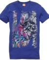 Raise your casual game with this graphic v-neck t-shirt from Hugo Boss ORANGE.