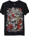 Welcome to the jungle baby. This Guns N Roses t-shirt from RIFF rocks.