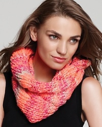 Hit the streets in Echo's chunky, cable knit neckwarmer to make a stylish cold-weather statement. Hit the streets in Echo's chunky, cable knit neckwarmer to make a stylish cold-weather statement.
