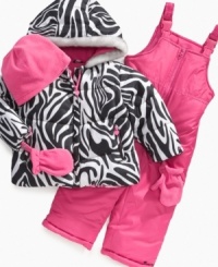 Let it snow! She'll love bundling up and going out to play in this snow set from Carter's. Let it snow! She'll love bundling up and going out to play in this snow set from Carter's.