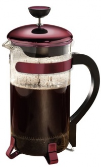 Primula Classic 8-Cup Coffee Press, Metallic Red Primula Classic 8-Cup Coffee Press, Metallic Red