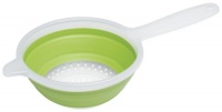 Progressive International 1-1/2-Quart Collapsible Hand Strainer, Green