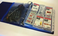 Coupon Saver Binder Bundle, Blue with Free Expanding File Coupon Saver Binder Bundle, Blue with Free Expanding File