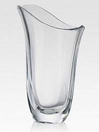 Smooth, fluid lines wrap around this stunning vase of fine crystal. 12 highHand washImported Smooth, fluid lines wrap around this stunning vase of fine crystal. 12 highHand washImported