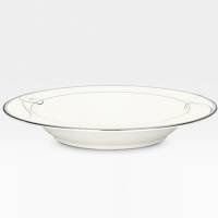 Noritake Platinum Wave Pasta Bowl Noritake Platinum Wave Pasta Bowl