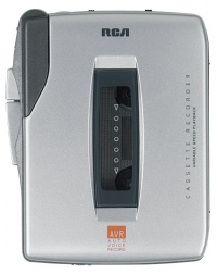 RCA Automatic Voice Activated Hand Held Cassette Recorder RCA Automatic Voice Activated Hand Held Cassette Recorder