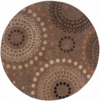 Oriental Weavers PALERMO 2855A Grey 7'8 x 7'8 ROUND Rug Machine-made Nylon Oriental Weavers PALERMO 2855A Grey 7'8 x 7'8 ROUND Rug Machine-made Nylon