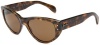 Ray-Ban RB4152 Vagabond Cateye Sunglasses 53 mm, Polarized, Lite Havana/Polarized Crystal Brown