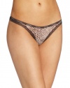 Calvin Klein Women's Bottom Up Thong, Catwalk Print, Medium