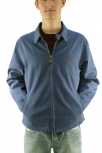 Polo Ralph Lauren Men's Bi-Swing Jacket Coat Blue Polo Ralph Lauren Men's Bi-Swing Jacket Coat Blue