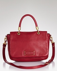 The ultimate city girl satchel: this leather MARC BY MARC JACOBS bag goes everywhere and looks good with everything. The ultimate city girl satchel: this leather MARC BY MARC JACOBS bag goes everywhere and looks good with everything.