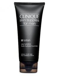 Relieves skin dryness, soothes, provides moisture. Helps ease shaving irritation and keep skin in good working condition. Men of all skin types can use as needed, where needed, on clean, exfoliated skin. Easy flip-op tube. 3.4 oz. Relieves skin dryness, soothes, provides moisture. Helps ease shaving irritation and keep skin in good working condition. Men of all skin types can use as needed, where needed, on clean, exfoliated skin. Easy flip-op tube. 3.4 oz.