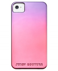 When it comes to flexing your iPhone fashion sense, it's all about ombre. Unquestionably cool and instantly eye-catching, this Juicy Couture case keeps your fave can't-do-without essential stylish and secure. When it comes to flexing your iPhone fashion sense, it's all about ombre. Unquestionably cool and instantly eye-catching, this Juicy Couture case keeps your fave can't-do-without essential stylish and secure.