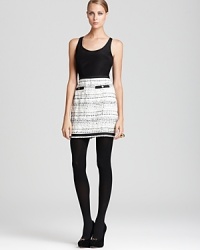 This Dolce Vita dress offers the classic look of a perfectly-paired ensemble with an easy one-piece silhouette--add a blazer for work, sky-high pumps after dark. This Dolce Vita dress offers the classic look of a perfectly-paired ensemble with an easy one-piece silhouette--add a blazer for work, sky-high pumps after dark.