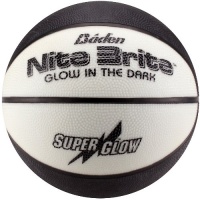 Baden Nite Brite Official 28.5-Inch Glow in the Dark Rubber Basketball Baden Nite Brite Official 28.5-Inch Glow in the Dark Rubber Basketball