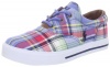 Polo Ralph Lauren Kids Vaughn Lace-Up Sneaker (Toddler/Little Kid/Big Kid),Sapphire/Greenwich Blue,5.5 M US Big Kid