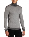 Calvin Klein Sportswear Men's Turtleneck Silicon Finished Jersey Knit