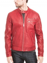 GUESS Oshea Leather Jacket