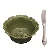 A charming addition to your table setting is also highly functional, elevating presentations of dips and spreads for all your entertaining events. A charming addition to your table setting is also highly functional, elevating presentations of dips and spreads for all your entertaining events.