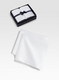A duo of fine cotton handkerchiefs from the iconic Saville Row creator of elegant men's furnishings. Boxed set of 2Each, 18½ squareMachine washImported A duo of fine cotton handkerchiefs from the iconic Saville Row creator of elegant men's furnishings. Boxed set of 2Each, 18½ squareMachine washImported