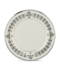 For nearly 150 years, Lenox has been renowned throughout the world as a premier designer and manufacturer of fine china. The Solitaire pattern expresses timeless refinement in the simplicity of translucent ivory bone china banded in polished platinum.