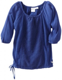 Roxy Kids Girls 7-16 Season Showers Top, Electric Blue, Medium Roxy Kids Girls 7-16 Season Showers Top, Electric Blue, Medium
