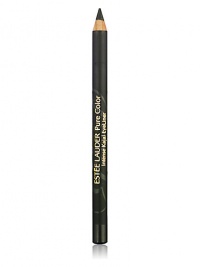 Creamy pencil packs intense color impact. Rich, deeply pigmented color glides on velvety smooth. Blends easily. Apply on inner rim of eyes for a smoldering effect. Use as liner along lash-line and softly smudge over lids to intensify the smoky look. Creamy pencil packs intense color impact. Rich, deeply pigmented color glides on velvety smooth. Blends easily. Apply on inner rim of eyes for a smoldering effect. Use as liner along lash-line and softly smudge over lids to intensify the smoky look.