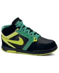Nike updates the classic Mogan piece with better durability and weight, perfect for his on- and off-the-court styles. Nike updates the classic Mogan piece with better durability and weight, perfect for his on- and off-the-court styles.