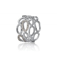 925 Sterling Silver Pandora Match Circle of Friends Ring Size 8 925 Sterling Silver Pandora Match Circle of Friends Ring Size 8