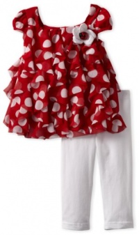 Rare Editions Girls 2-6X Legging Set Rare Editions Girls 2-6X Legging Set
