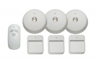 Mr Beams MB280 ReadyBright Wireless Power Outage LED Lighting System Whole House Kit (Includes 3 Path Lights, 3 Ceiling Lights and Detector) Mr Beams MB280 ReadyBright Wireless Power Outage LED Lighting System Whole House Kit (Includes 3 Path Lights, 3 Ceiling Lights and Detector)