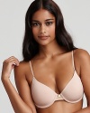 Natori's sleek contour bra with underwire cups provide the shape and look you need under your favorite t-shirts and knit tops. Style #732031