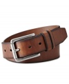 This brown belt from Fossil is easy to pair with khakis or your favorite denim.