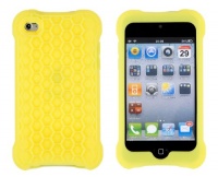 Yellow Textured Silicone Grip Case for Apple iPod Touch 4G (4th Generation) Yellow Textured Silicone Grip Case for Apple iPod Touch 4G (4th Generation)