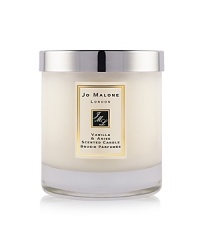 Vanilla & Anise, the latest fragrance from the World of Jo Malone™, transports you to the floral landscape of Madagascar and captures the fleeting moment of the blossoming rare vanilla orchid. The Vanilla & Anise Home Candle infuses any room with evocative scent and lasts for hours. An everyday luxury, it brings warmth to any environment. Vanilla & Anise, the latest fragrance from the World of Jo Malone™, transports you to the floral landscape of Madagascar and captures the fleeting moment of the blossoming rare vanilla orchid. The Vanilla & Anise Home Candle infuses any room with evocative scent and lasts for hours. An everyday luxury, it brings warmth to any environment.