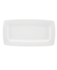 Serve grilled cheese and BLTs on the Wickford sandwich tray and tie in timeless sophistication with every meal. Versatile white porcelain in a contemporary shape is embossed at the rim with knotted ropes by kate spade new york. Serve grilled cheese and BLTs on the Wickford sandwich tray and tie in timeless sophistication with every meal. Versatile white porcelain in a contemporary shape is embossed at the rim with knotted ropes by kate spade new york.