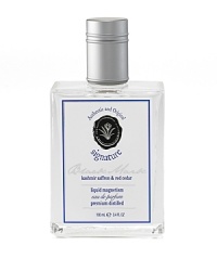 Savor the warm sensuality of Kashmir Saffron, rich red Cedar and a subtle hint of leather. Liquid Magnetism fragrances represent a gentleman's bar of authentic, alluring scents. Individually crafted by hand with ingredients of rare and exotic origin. Eau de parfum spray, 3.4 oz. Savor the warm sensuality of Kashmir Saffron, rich red Cedar and a subtle hint of leather. Liquid Magnetism fragrances represent a gentleman's bar of authentic, alluring scents. Individually crafted by hand with ingredients of rare and exotic origin. Eau de parfum spray, 3.4 oz.