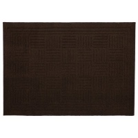 Townhouse Rugs Brighton Carved Solid Brown 39 by 56-Inch Rug Townhouse Rugs Brighton Carved Solid Brown 39 by 56-Inch Rug
