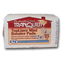 Tranquility TopLiner Mini Booster Pad Diaper Inserts Pk/25 Tranquility TopLiner Mini Booster Pad Diaper Inserts Pk/25
